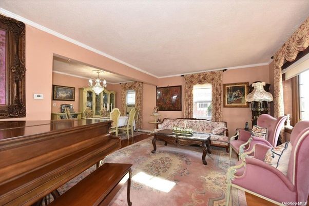Chandelier, Interior, Living room, Piano, Wood Texture Flooring