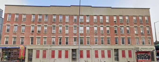 Exterior, Facade, Brick Facade, Highrise