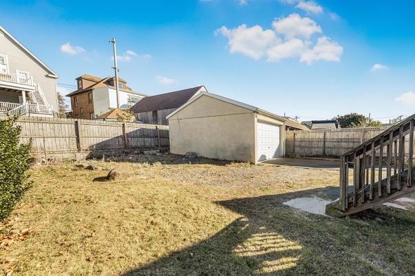 Backyard, Detached Garage, Exterior
