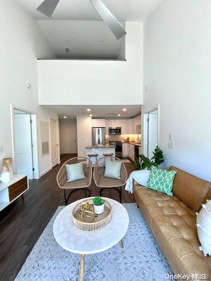 Interior, Kitchen, Living room, Recessed Lighting, Stainless Steel Appliances, Wood Texture Flooring