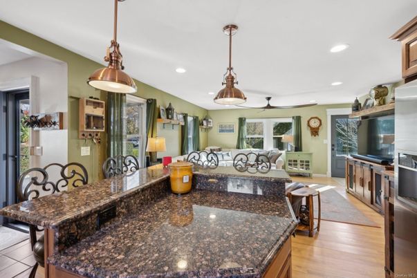 Interior, Pendant Lights, Recessed Lighting, Wood Texture Flooring