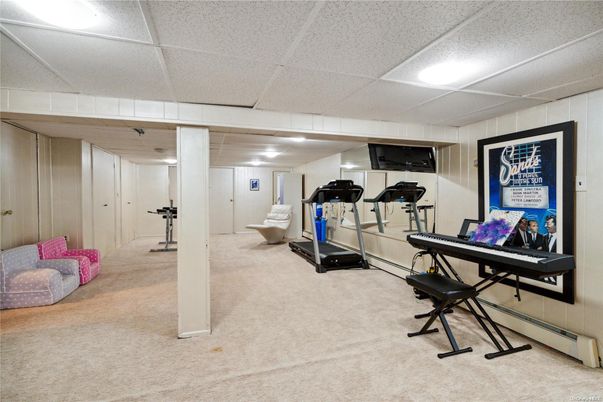 Fitness Equipment, Interior, Recessed Lighting