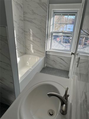 Bathroom, Interior, Marble Walls