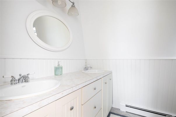 Bathroom, Dual Sink Vanities, Interior, Tile Countertops