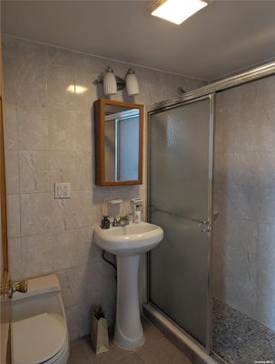 Bathroom, Glass Shower, Interior