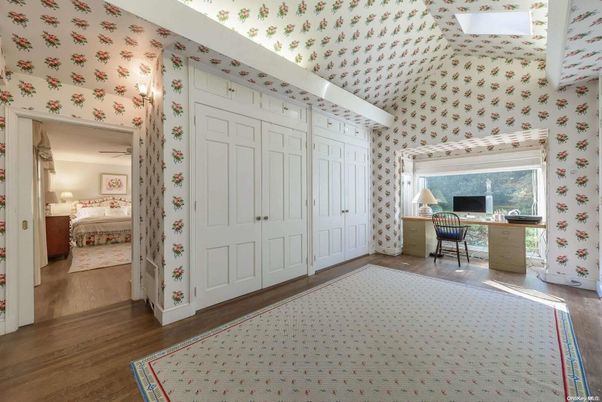 Bedroom, Home Office, Interior, Wood Texture Flooring