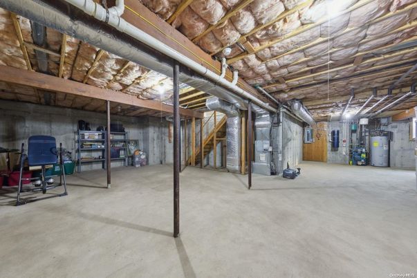 Interior, Stone Walls, Wooden Beams