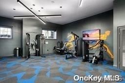 Fitness Equipment, Gym, Interior, Recessed Lighting