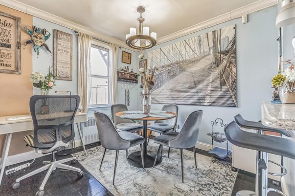 Dining room, Interior, Wood Texture Flooring