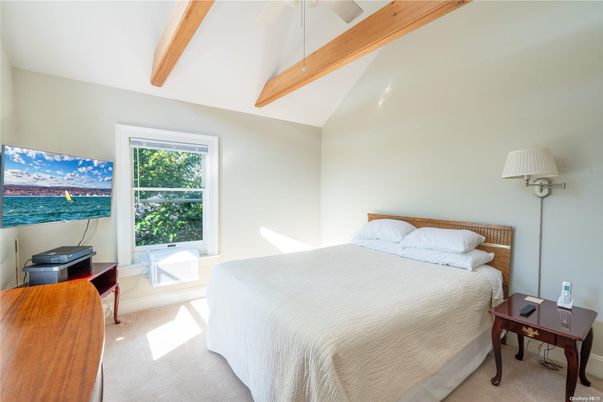 Bedroom, Interior, Wooden Beams