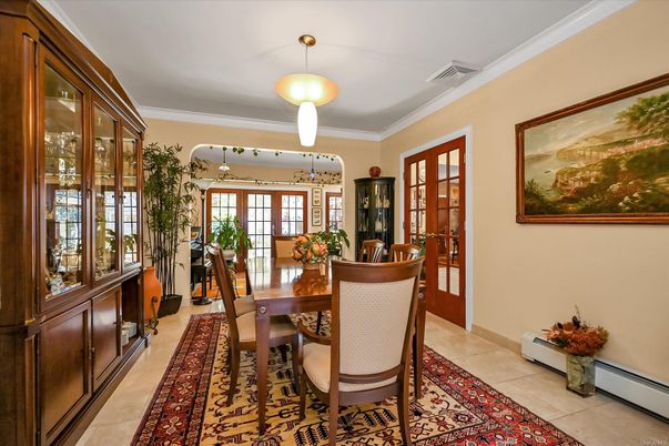 Dining room, Interior, Pendant Lights