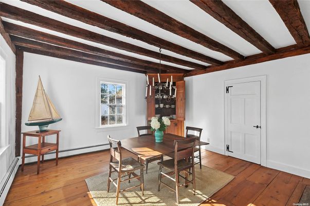 Dining room, Interior, Wooden Beams, Wood Texture Flooring