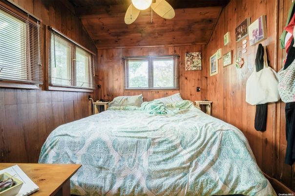 Bedroom, Interior, Wooden Ceilings, Wooden Walls