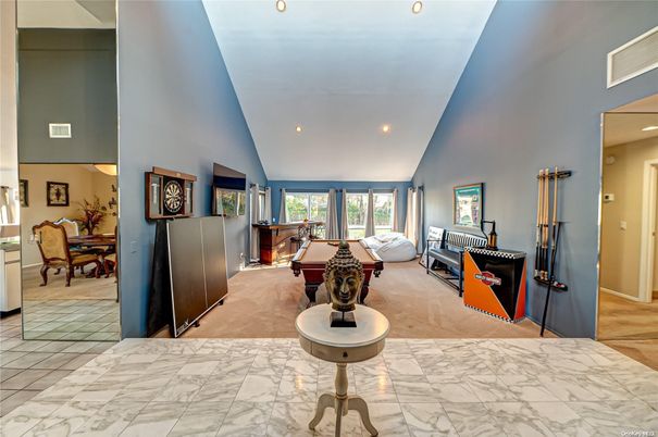 Interior, Marble, Recessed Lighting