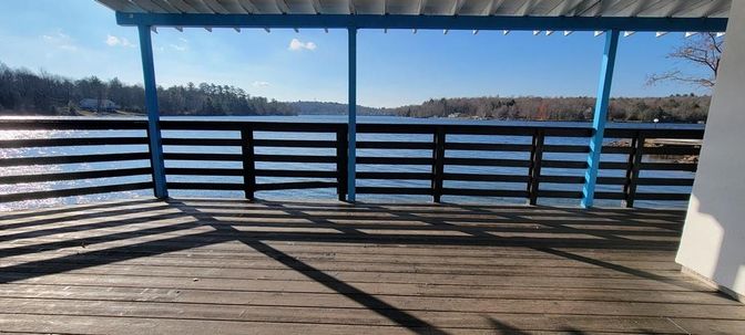 Exterior, Water, Wood Texture Flooring