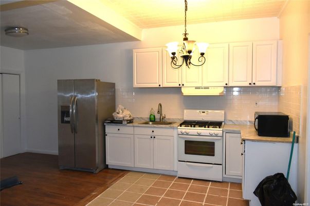 Chandelier, Interior, Kitchen, Pendant Lights, Wood Texture Flooring