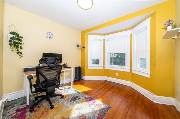 Home Office, Interior, Wood Texture Flooring