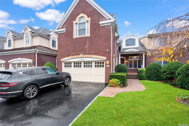 Attached, Exterior, Facade, Brick Facade, Tudor Revival