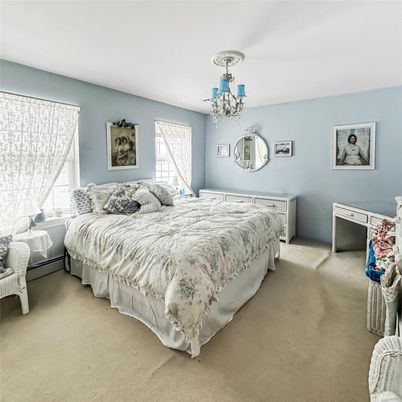 Bedroom, Chandelier, Interior
