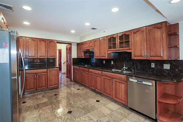 Interior, Kitchen, Recessed Lighting, Stainless Steel Appliances
