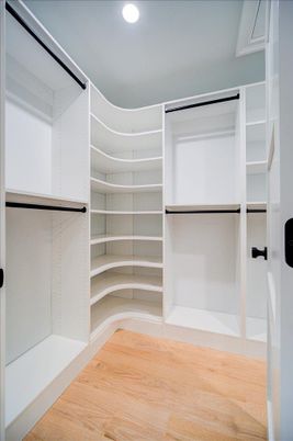 Interior, Recessed Lighting, Walk-in Closets, Wood Texture Flooring