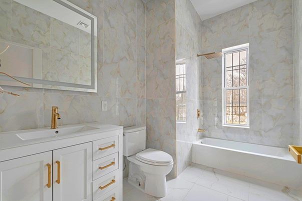 Bathroom, Interior, Marble, Marble Walls