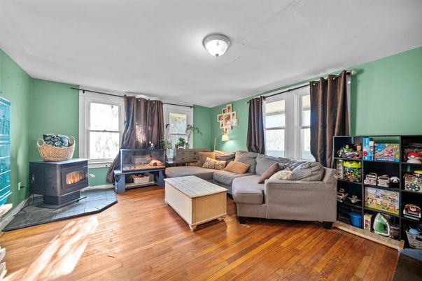 Fireplace, Interior, Living room, Wood Texture Flooring