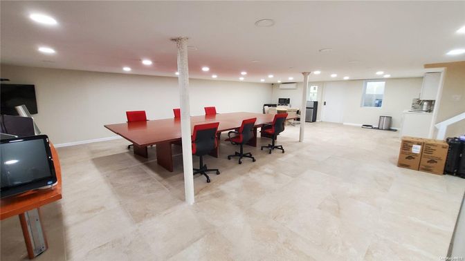 Dining room, Interior, Kitchen, Recessed Lighting
