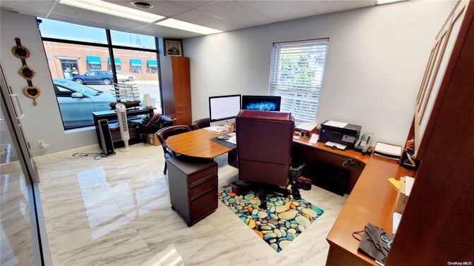 Home Office, Interior, Marble
