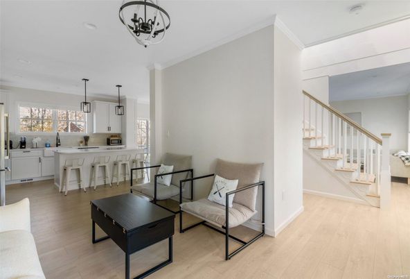 Interior, Kitchen, Pendant Lights, Wood Texture Flooring