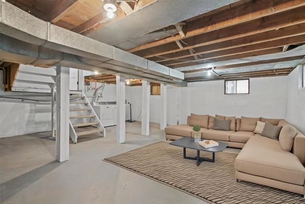 Interior, Living room, Wooden Beams