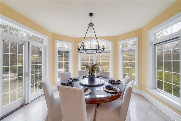 Dining room, Interior, Pendant Lights