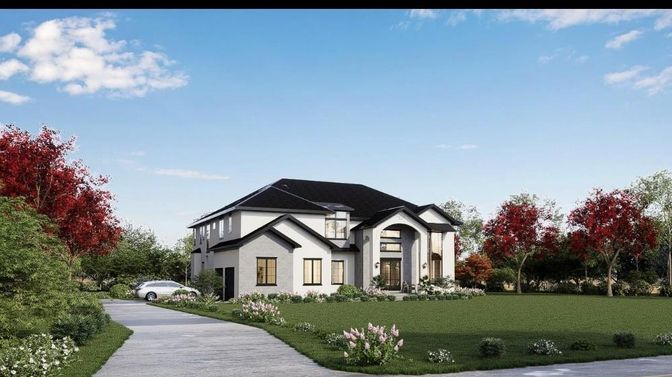 Backyard, Exterior, Facade, French Provincial