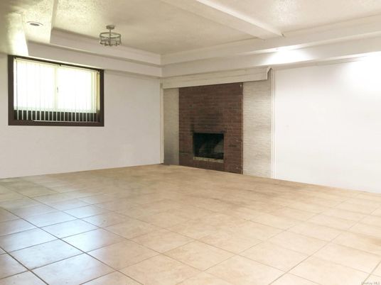 Empty room, Fireplace, Interior