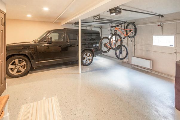 Garage, Interior, Recessed Lighting