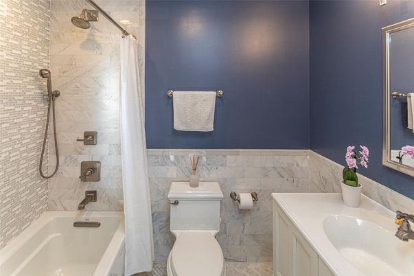 Bathroom, Interior, Marble Walls