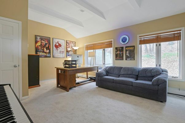 Home Office, Interior, Piano