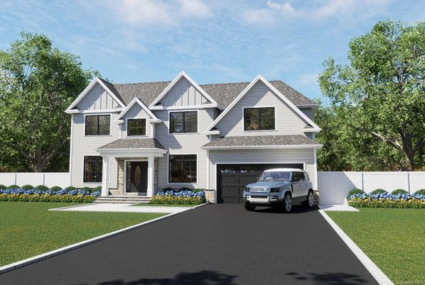 Attached, Exterior, Facade, Farmhouse
