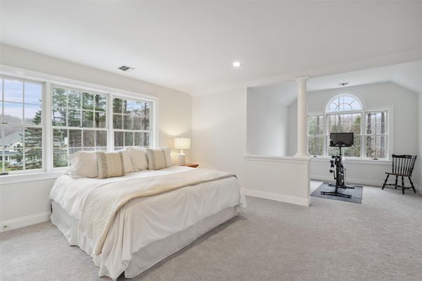 Bedroom, Fitness Equipment, Interior, Recessed Lighting