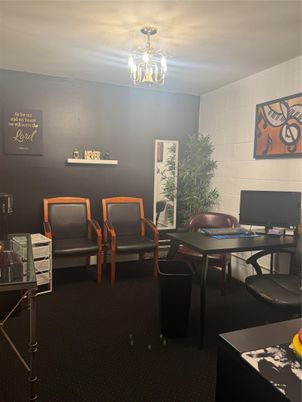 Home Office, Interior, Stone Walls