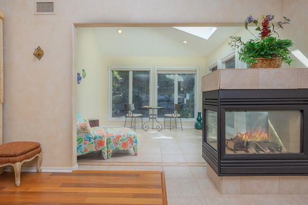 Fireplace, Interior, Recessed Lighting