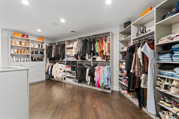 Interior, Recessed Lighting, Walk-in Closets, Wood Texture Flooring