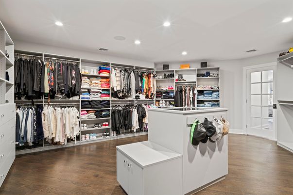 Interior, Recessed Lighting, Walk-in Closets, Wood Texture Flooring