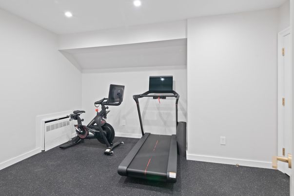 Fitness Equipment, Interior, Recessed Lighting