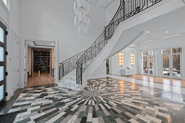 Chandelier, Interior, Recessed Lighting