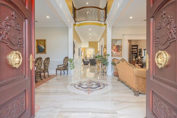 Interior, Marble, Recessed Lighting