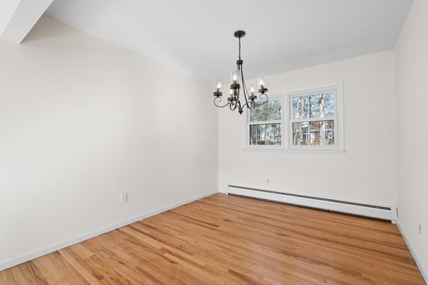 Chandelier, Empty room, Interior, Wood Texture Flooring