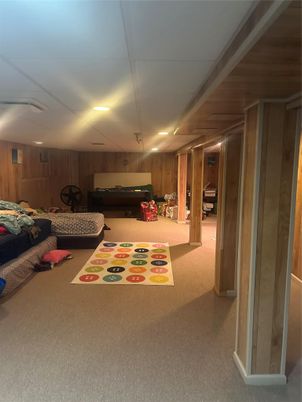 Interior, Recessed Lighting, Wooden Walls