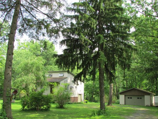 Backyard, Detached Garage, Exterior