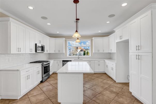 Interior, Kitchen, Pendant Lights, Recessed Lighting